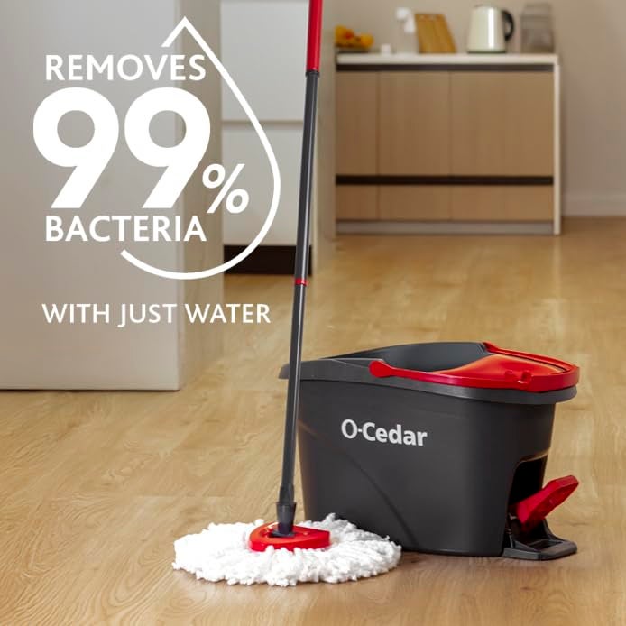 o cedar O-Cedar EasyWring Spin Mop Head Refill (Pack of 6) - Image 4